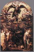 Fall of the Rebellious Angels gjh BECCAFUMI, Domenico